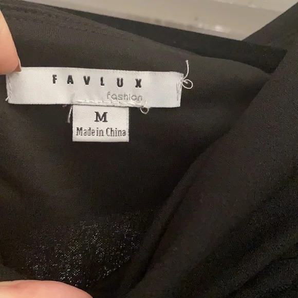 FAVLUX black formal jumpsuit - Picture 3 of 4